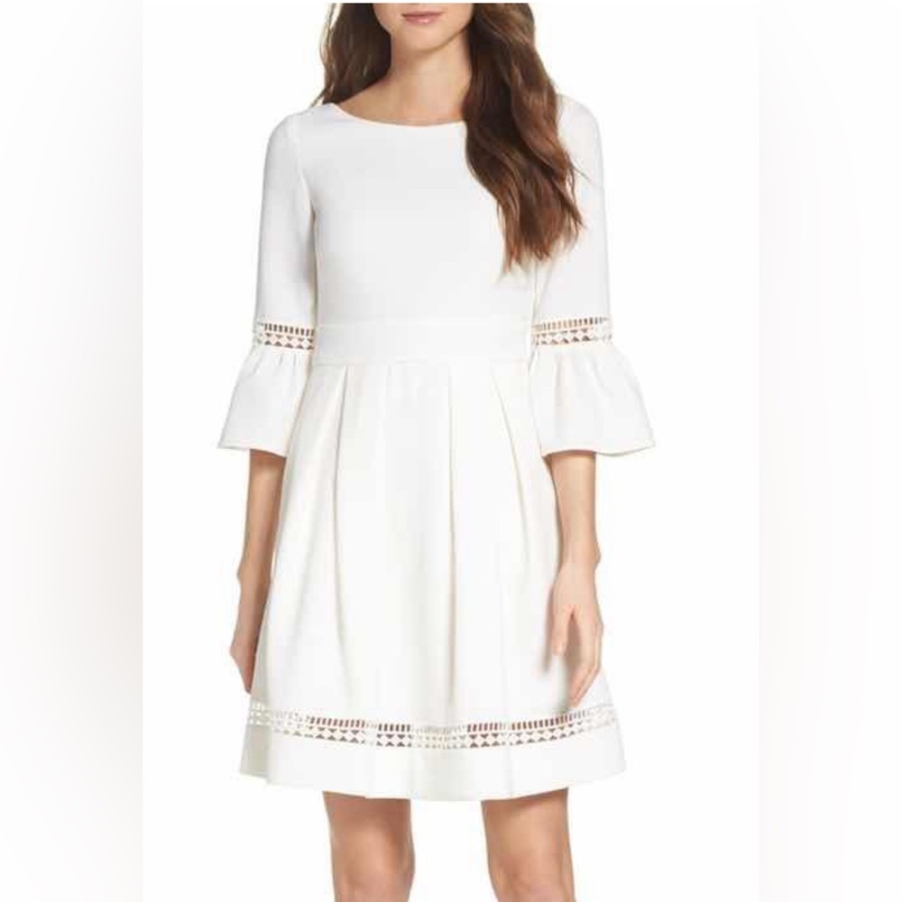 Eliza J Semi-formal fit and flare Wedding Party cocktail dress